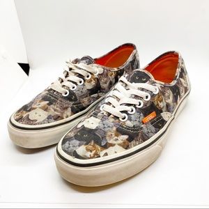 Vans Cats Kittens Lace Up Sneakers Shoes